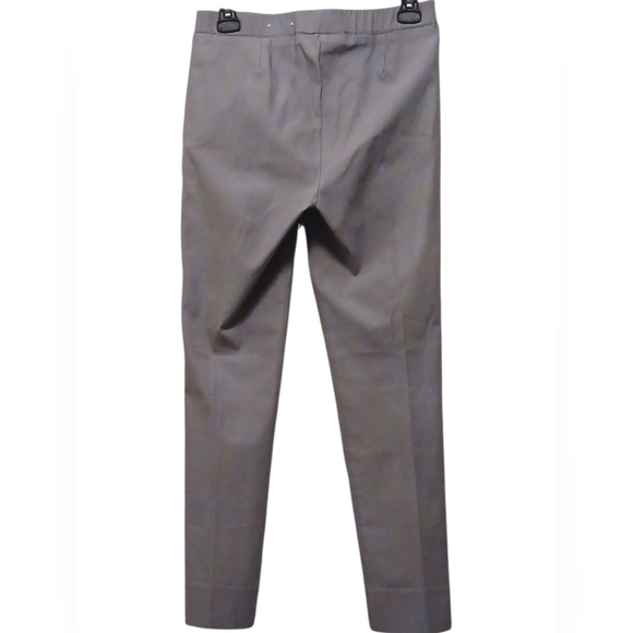 Jules & Leopold -Gray Casual Ankle Pants W/Front Pockets Elastic Waist, Size S/P - Picture 3 of 6
